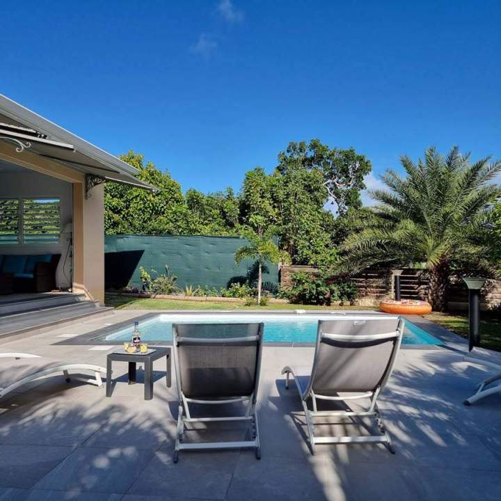 Villa avec piscine à louer Guadeloupe