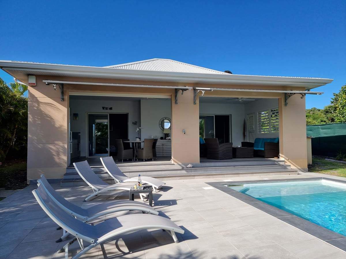 Villa avec piscine à louer Guadeloupe