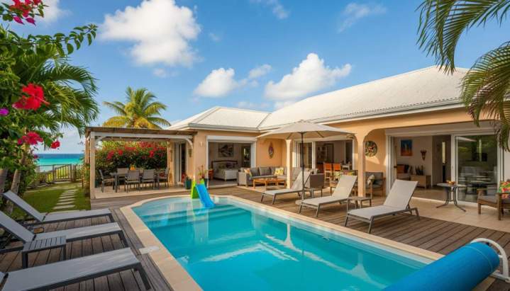 Wooden villa Saint-François