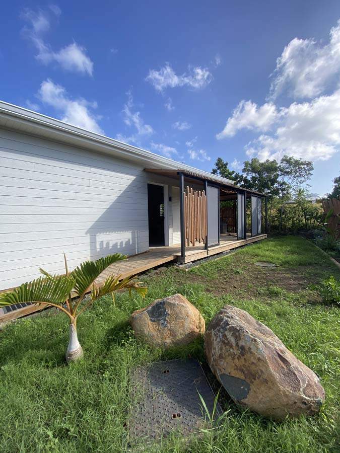 Wooden villa Guadeloupe