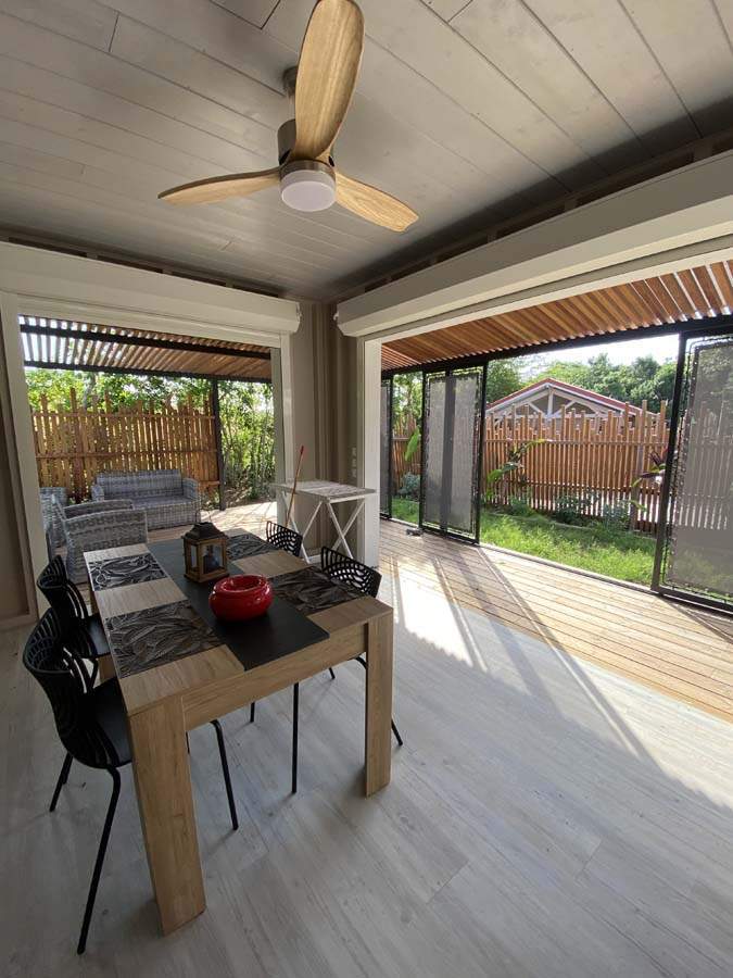 Wooden villa Guadeloupe