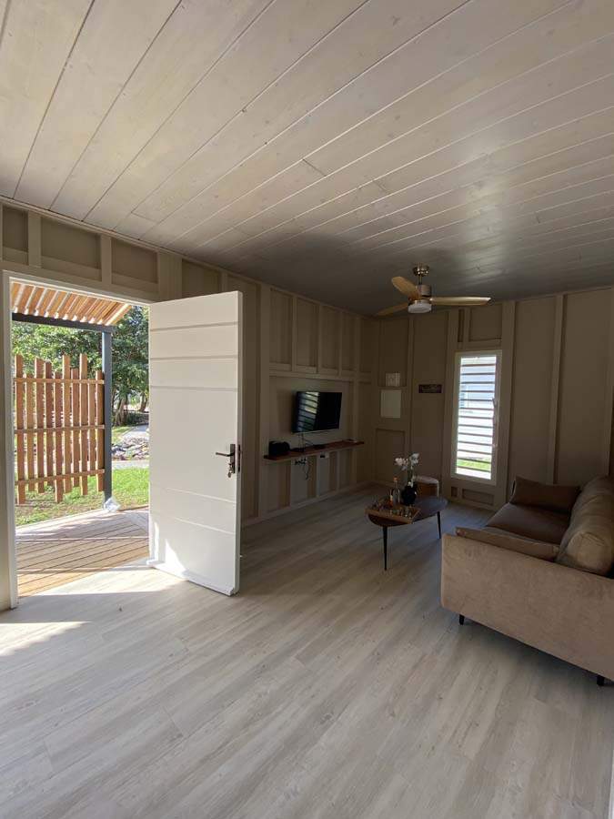 Wooden villa Guadeloupe