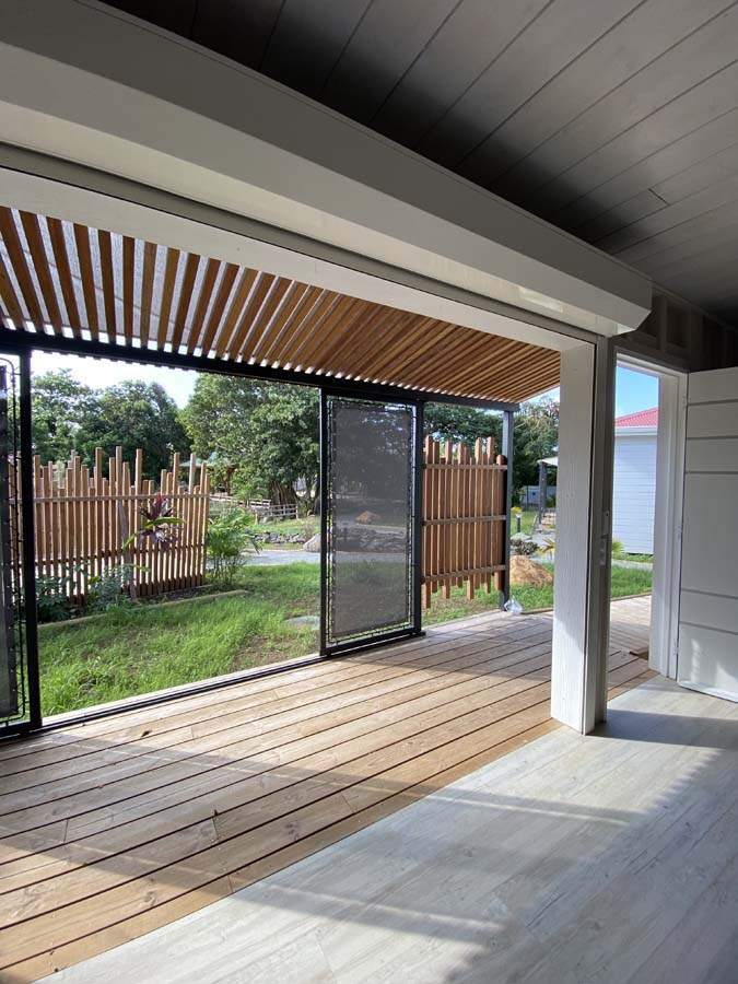 Wooden villa Guadeloupe