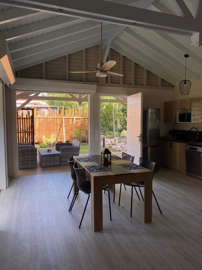 Wooden villa Guadeloupe