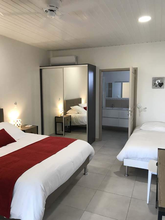 Chambre tout confort Guadeloupe
