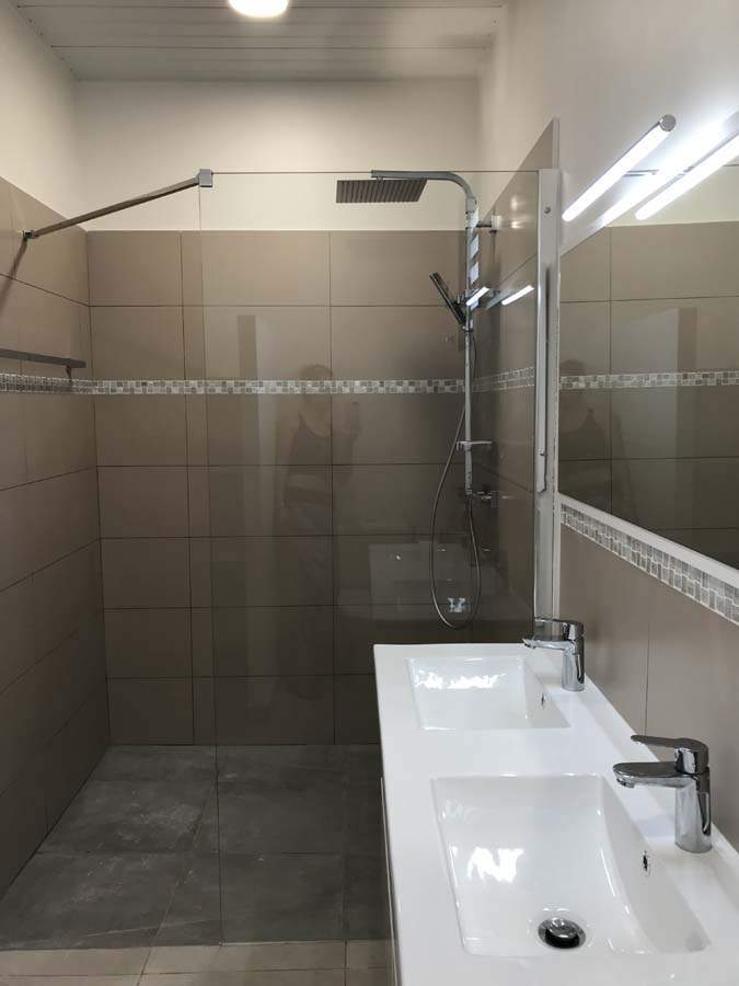 Salle de bain du villa de location Guadeloupe