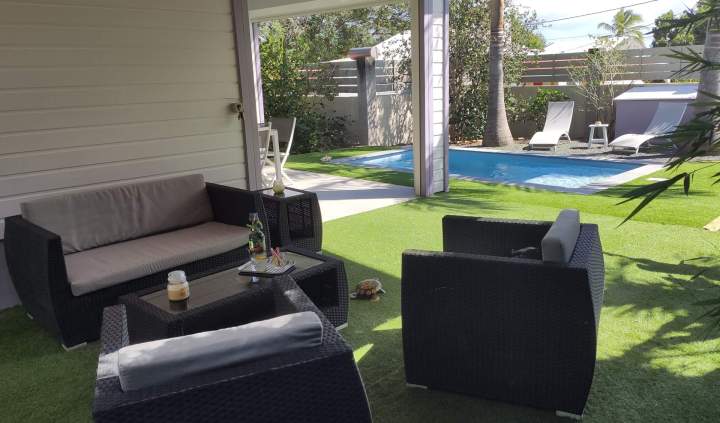 Hébergement en villa avec piscine en Guadeloupe