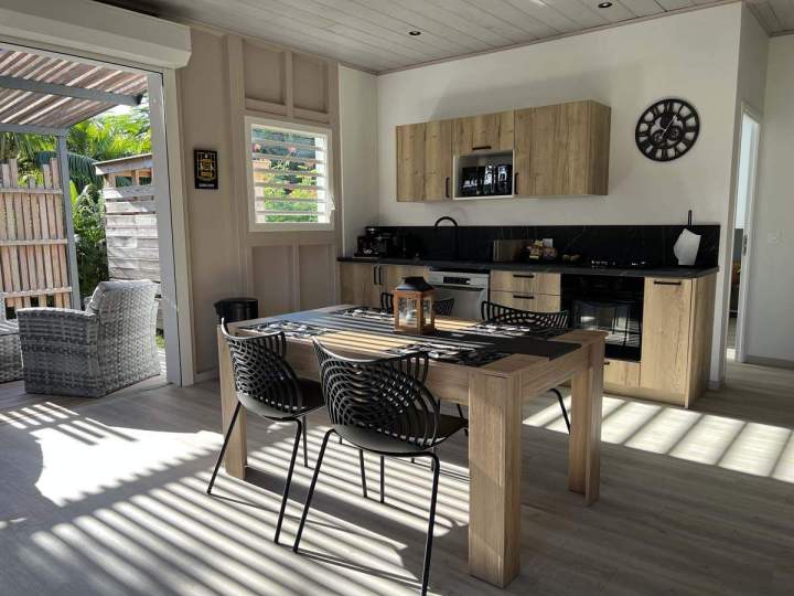 Cuisine en villa Guadeloupe